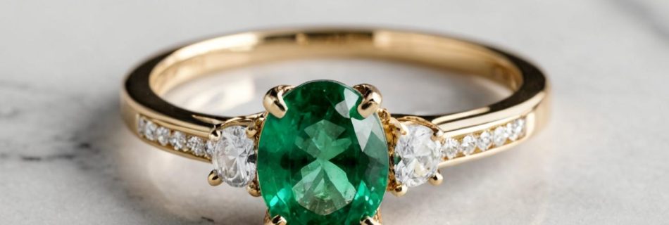 emerald engagement ring 1