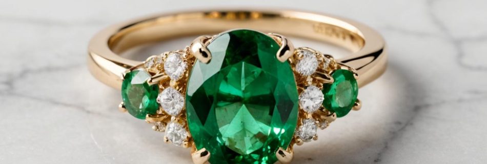 emerald engagement ring 2